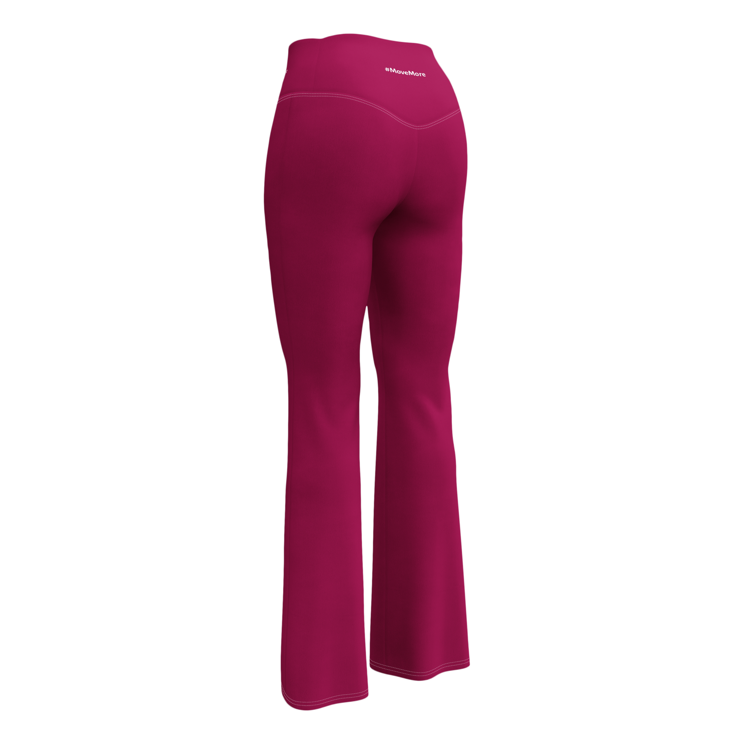 Flare leggings - Sleek Red Flare Leggings Refine Zone