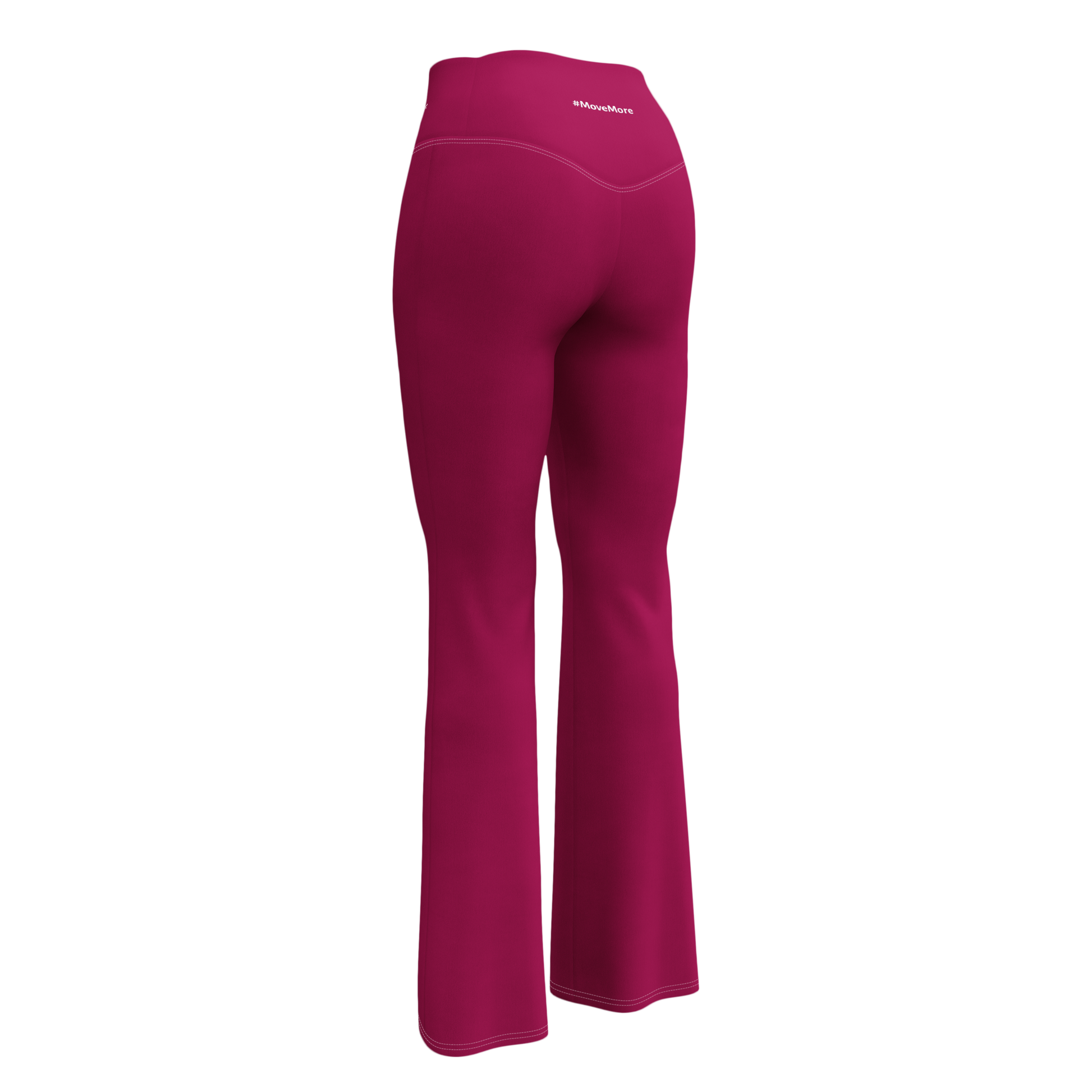 Flare leggings - Sleek Red Flare Leggings Refine Zone