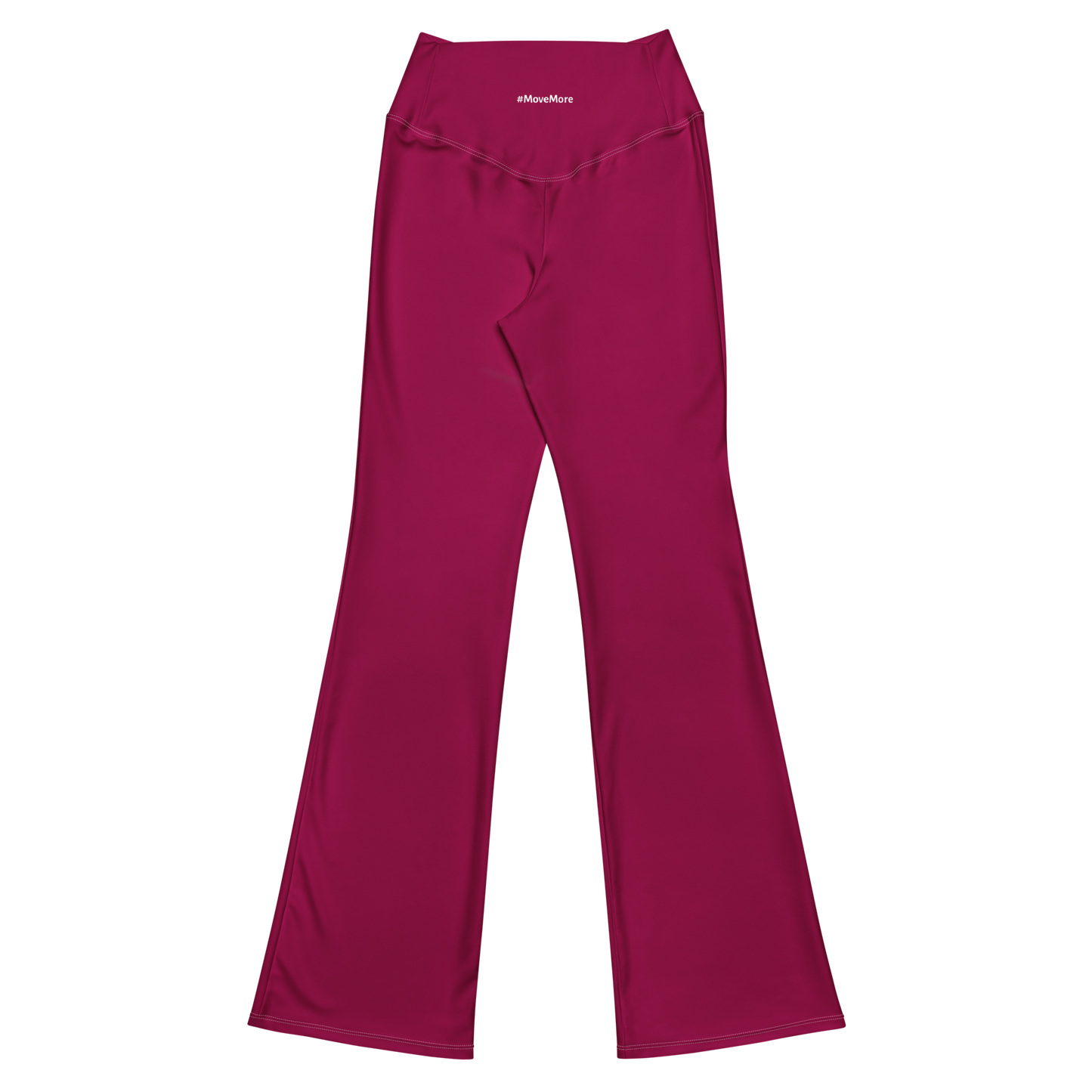 Flare leggings - Sleek Red Flare Leggings Refine Zone
