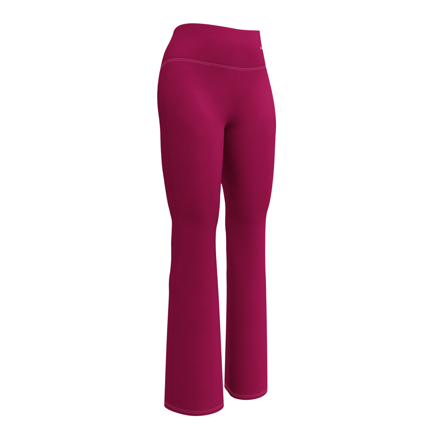 Flare leggings - Sleek Red Flare Leggings Refine Zone