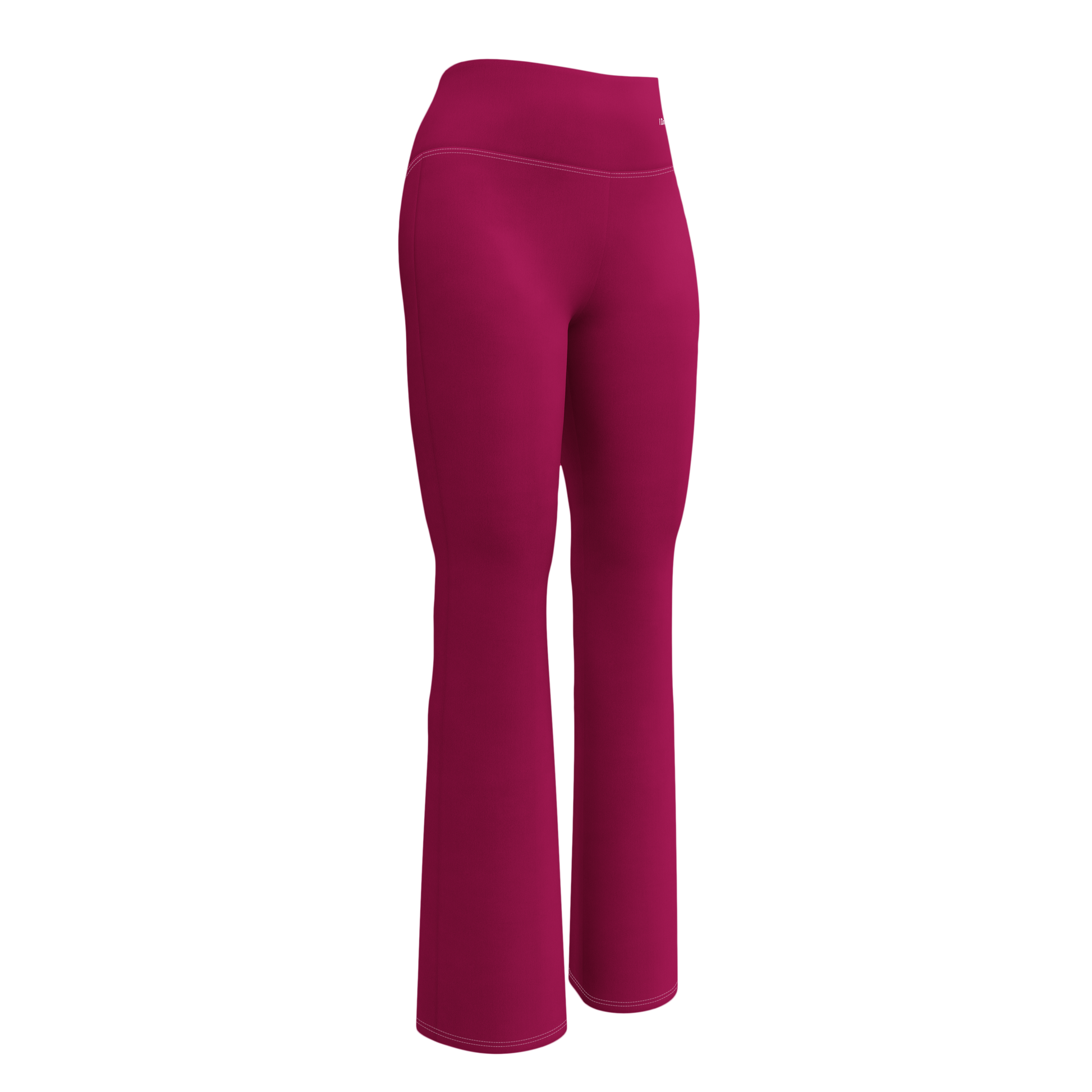 Flare leggings - Sleek Red Flare Leggings Refine Zone