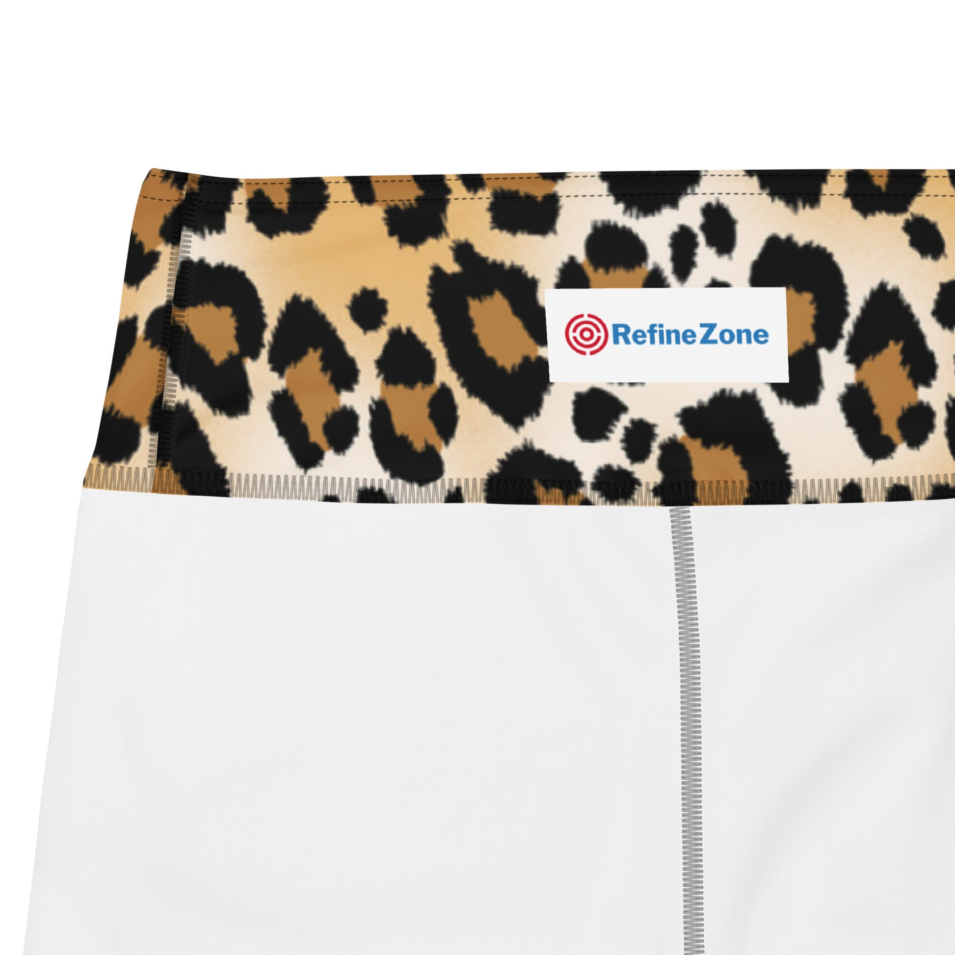 Yoga Capri Leggings for Women - Leopard Capri Refine Zone