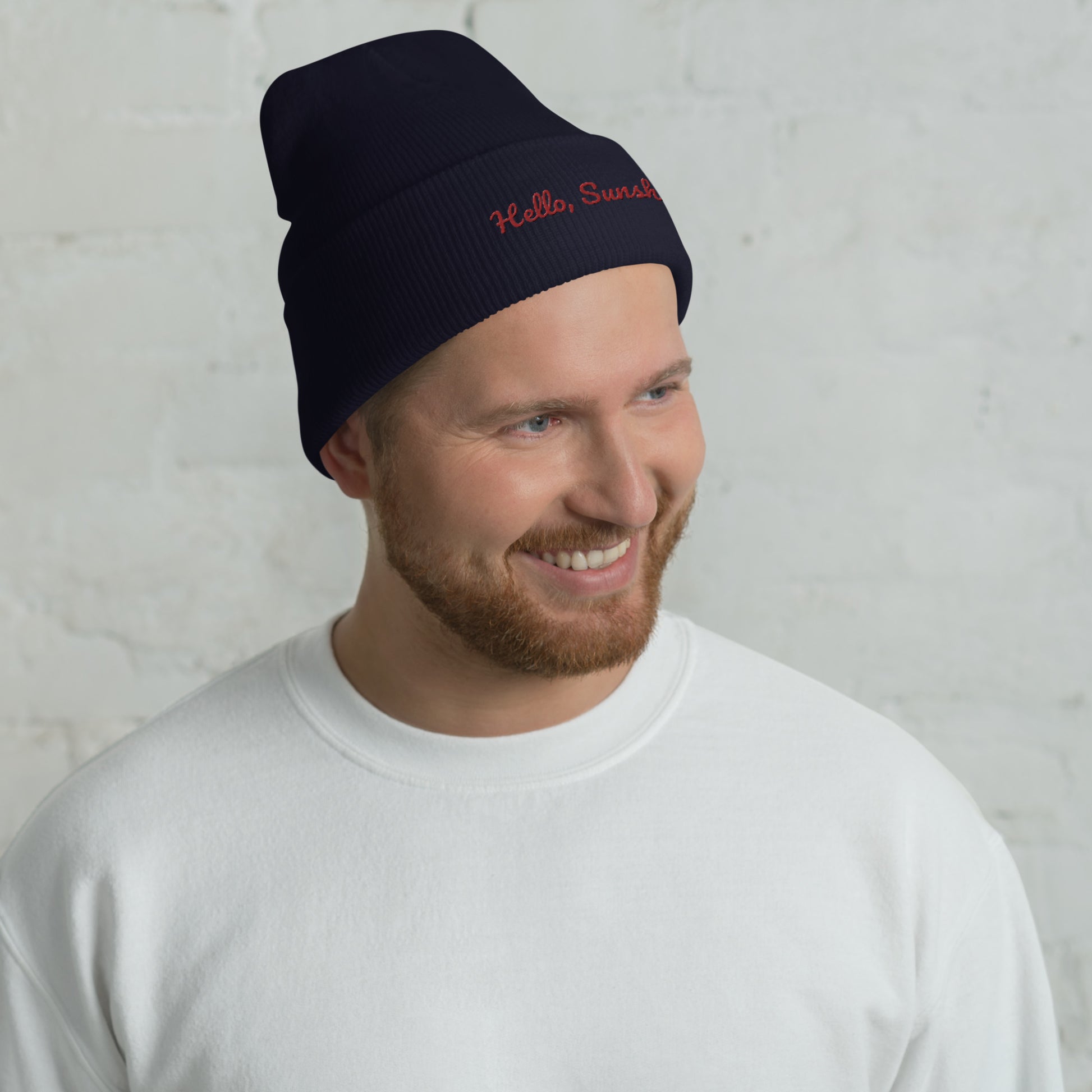 Cuffed Beanie - Hello Sunshine Beanies Refine Zone