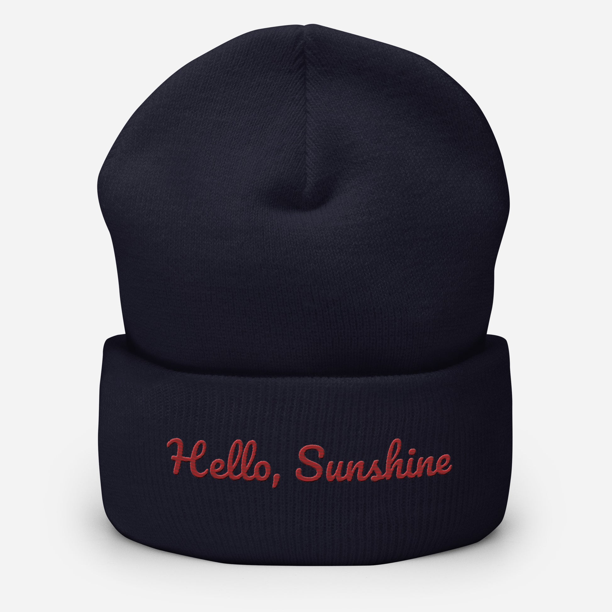 Cuffed Beanie - Hello Sunshine Beanies Refine Zone