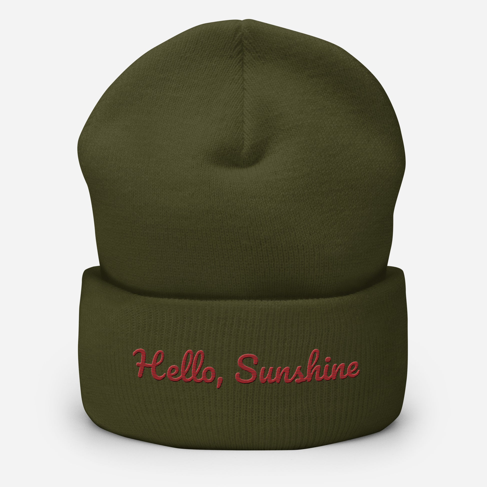 Cuffed Beanie - Hello Sunshine Beanies Refine Zone