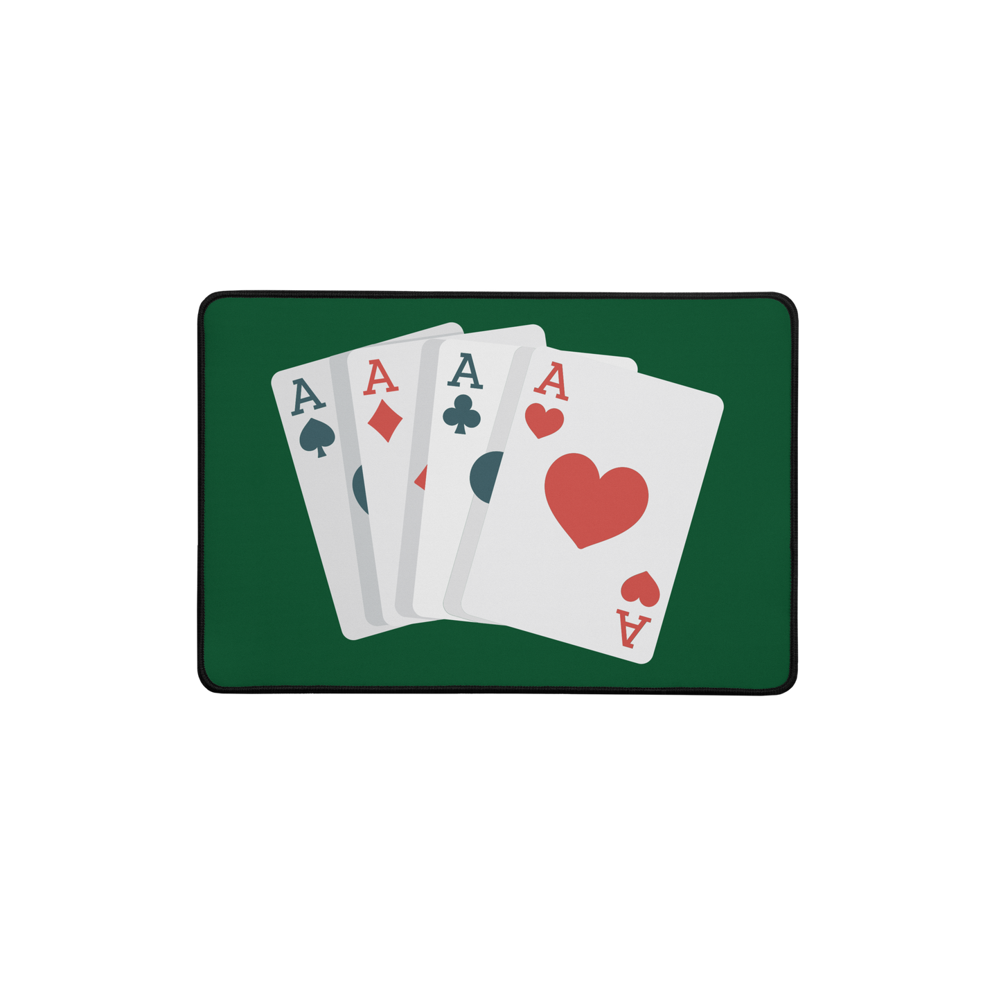 Desk mat - Lucky Aces Mouse Pad Desk Mat Refine Zone