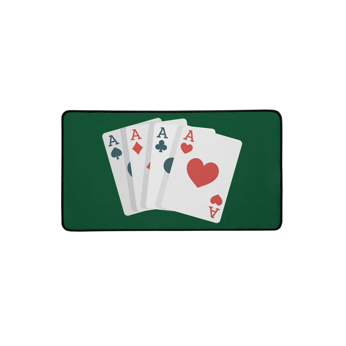 Desk mat - Lucky Aces Mouse Pad Desk Mat Refine Zone