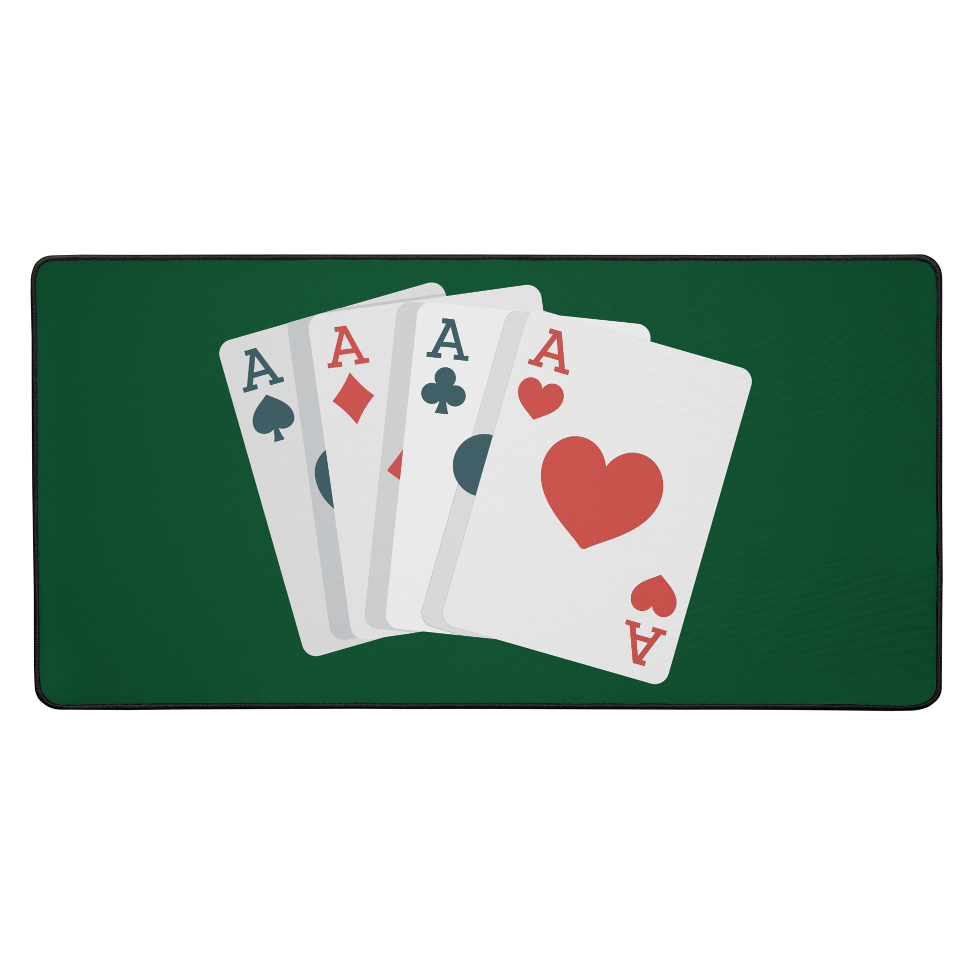 Desk mat - Lucky Aces Mouse Pad Desk Mat Refine Zone