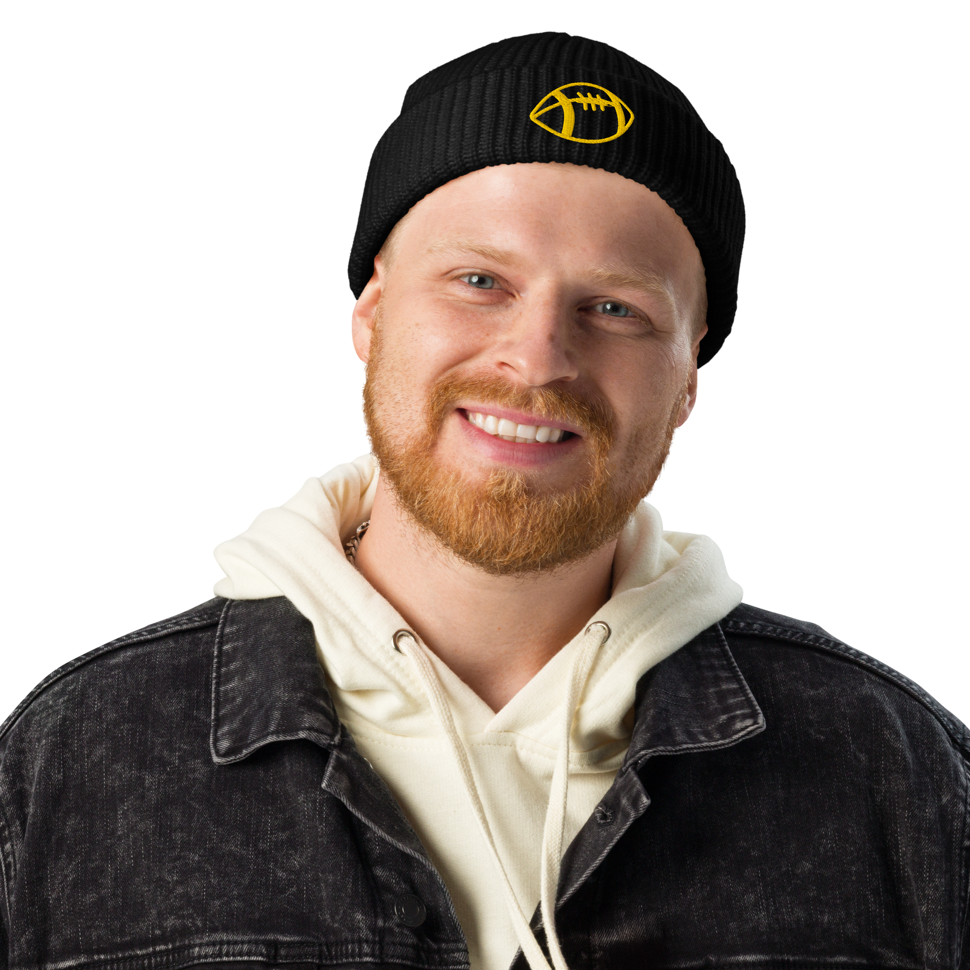 Fisherman beanie for Young Adult - American Football - Rugby Beanies Refine Zone