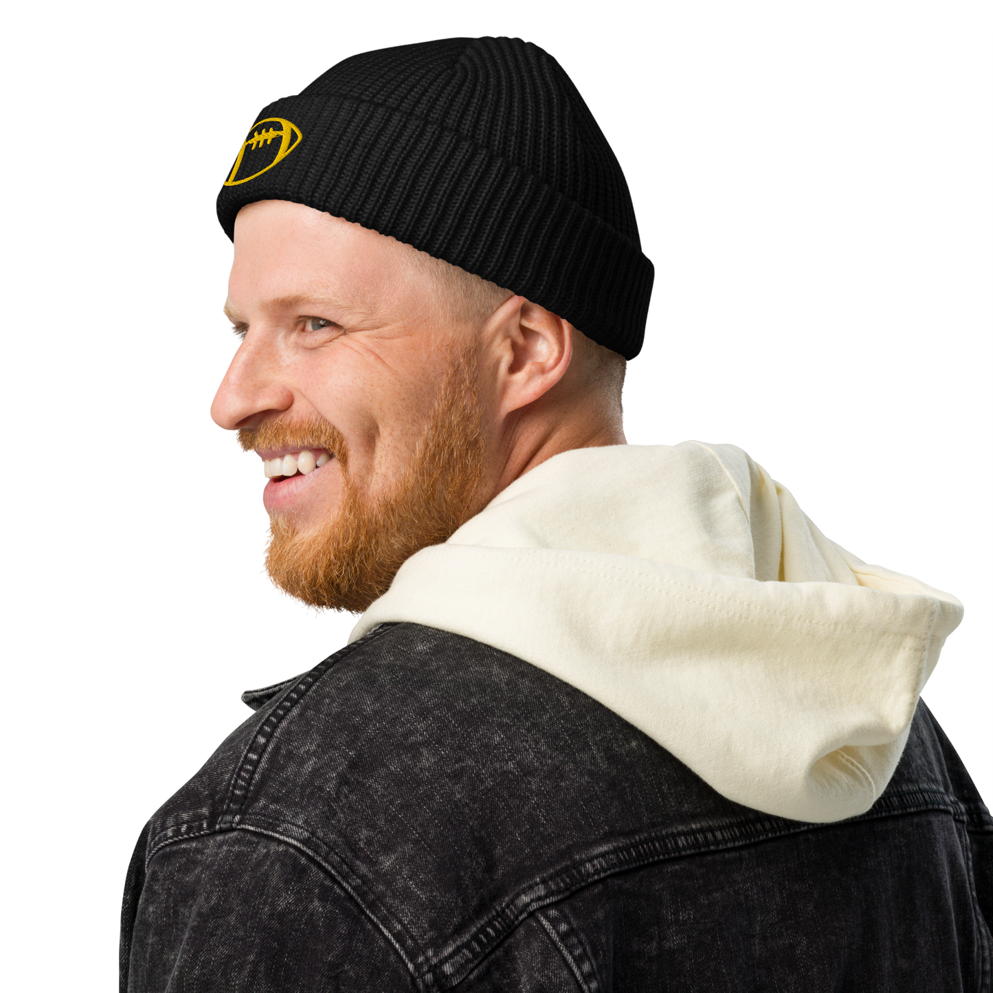 Fisherman beanie for Young Adult - American Football - Rugby Beanies Refine Zone