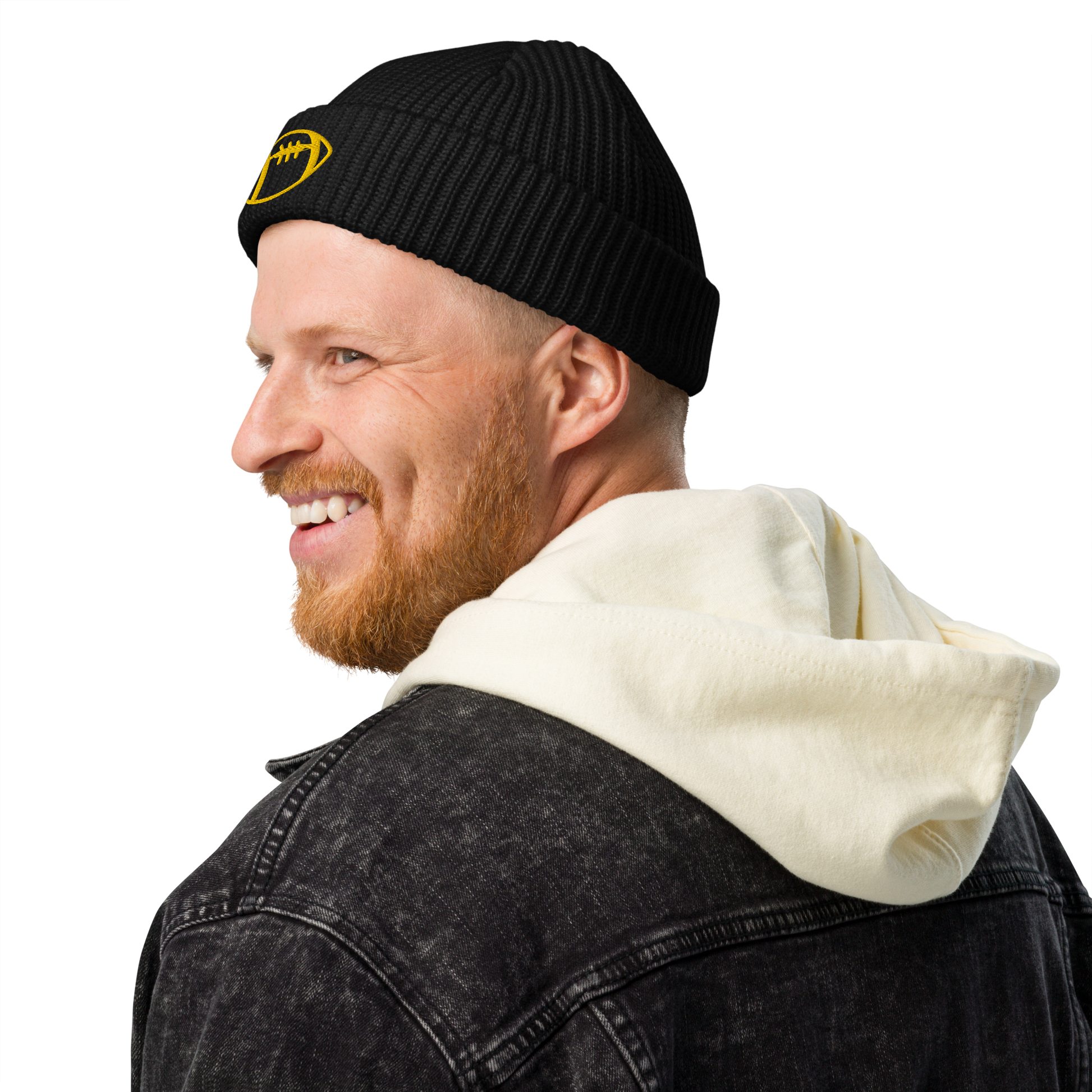 Fisherman beanie for Young Adult - American Football - Rugby Beanies Refine Zone