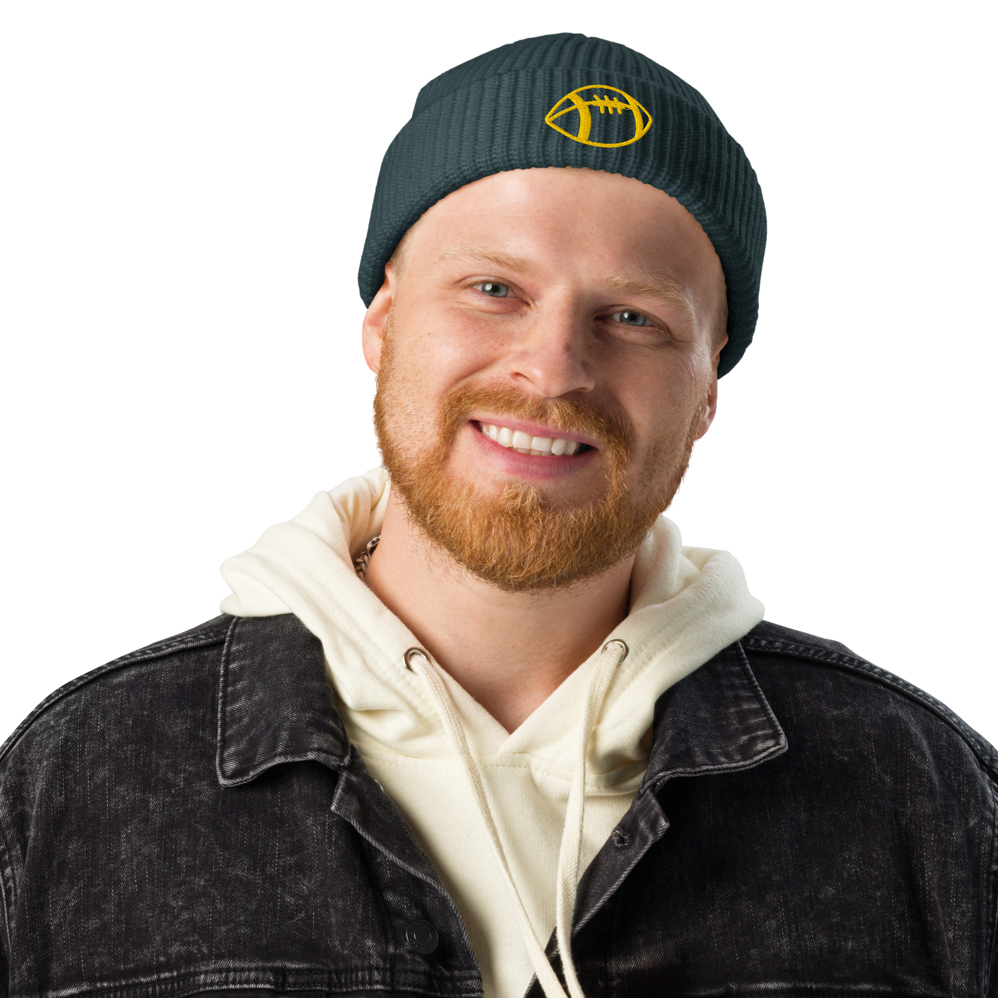 Fisherman beanie for Young Adult - American Football - Rugby Beanies Refine Zone