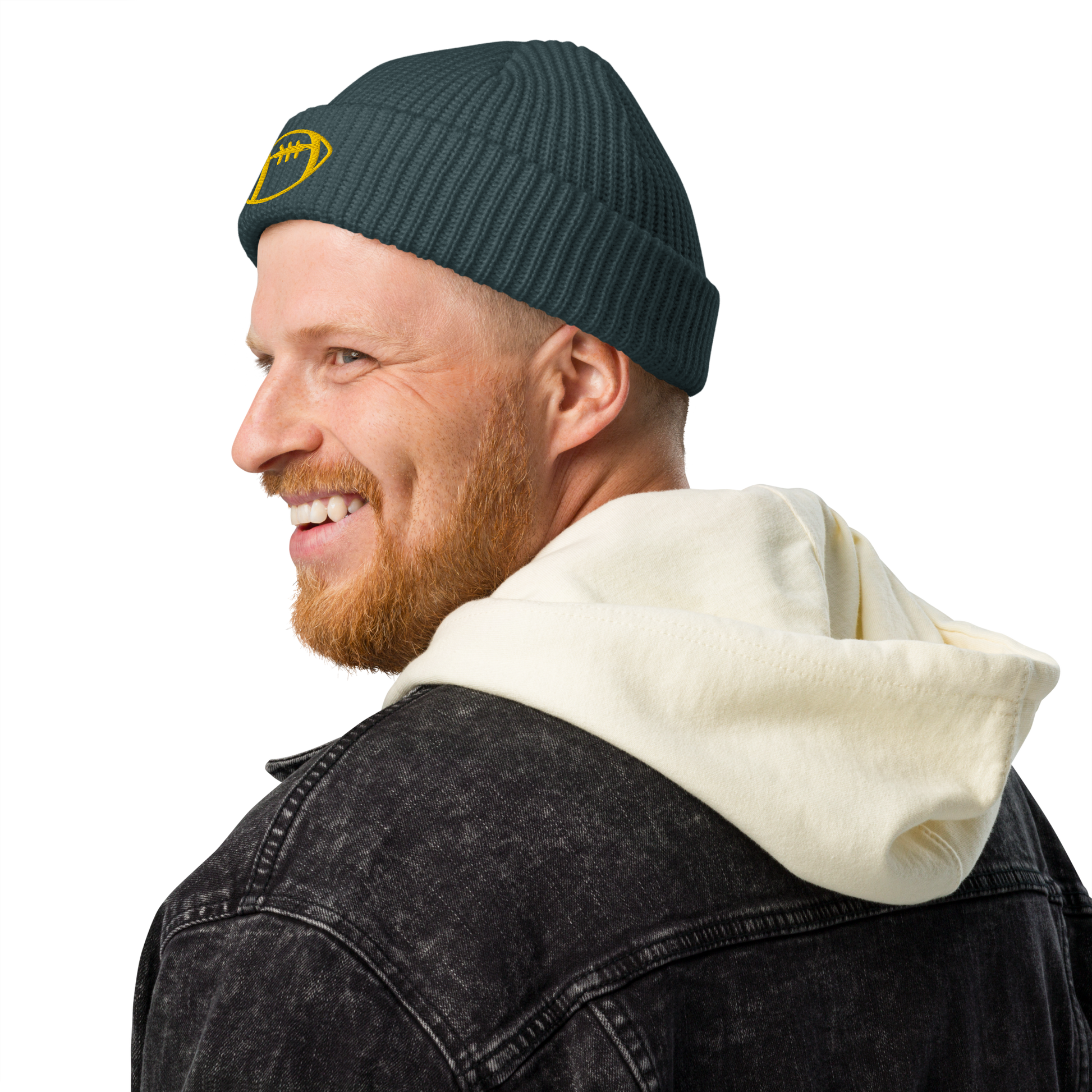 Fisherman beanie for Young Adult - American Football - Rugby Beanies Refine Zone