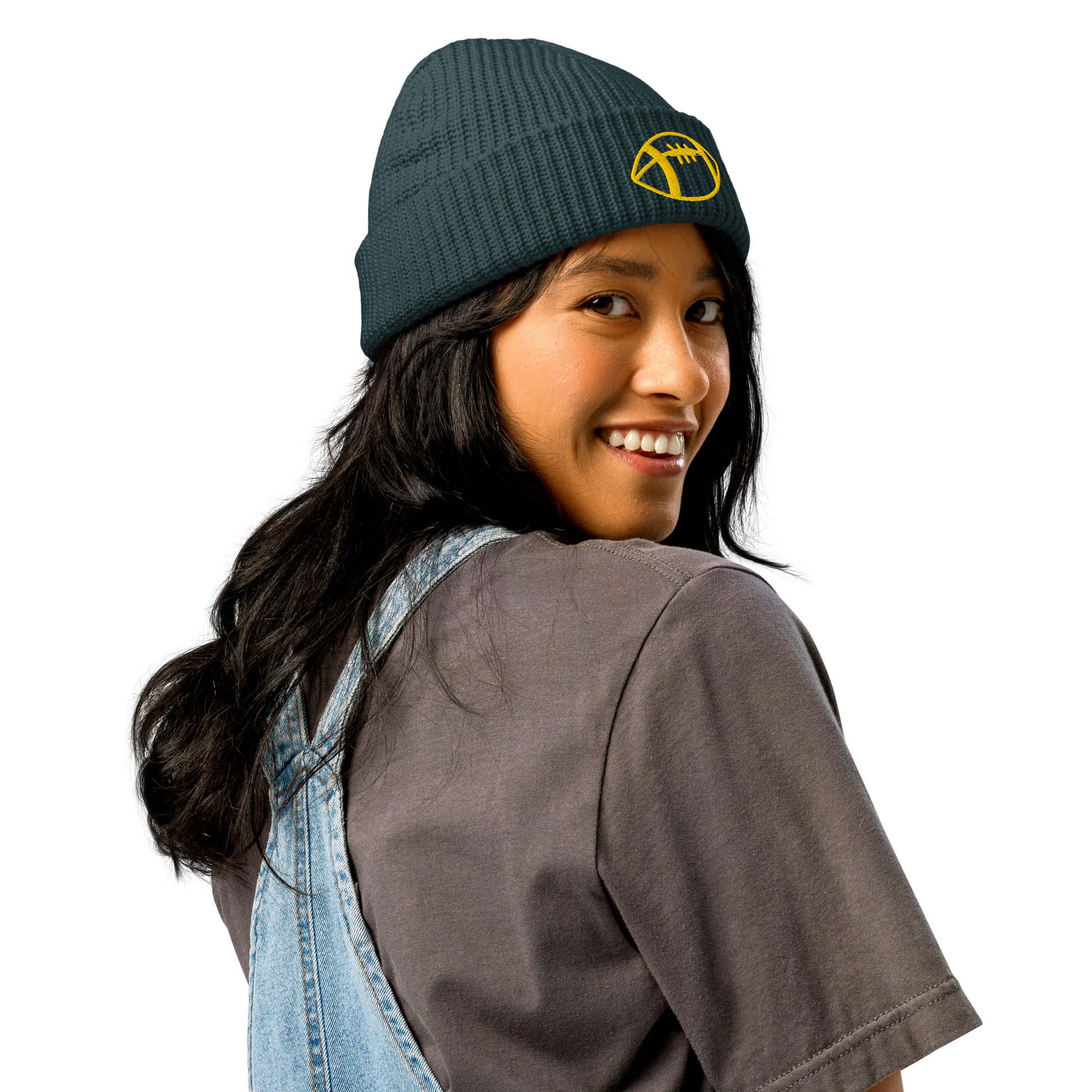 Fisherman beanie for Young Adult - American Football - Rugby Beanies Refine Zone