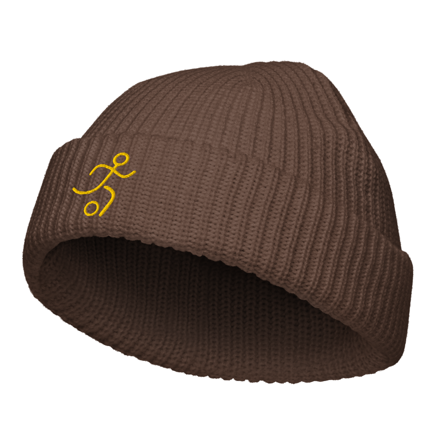 Fisherman beanie for Young Adult - Football - Soccer Beanies Refine Zone Walnut