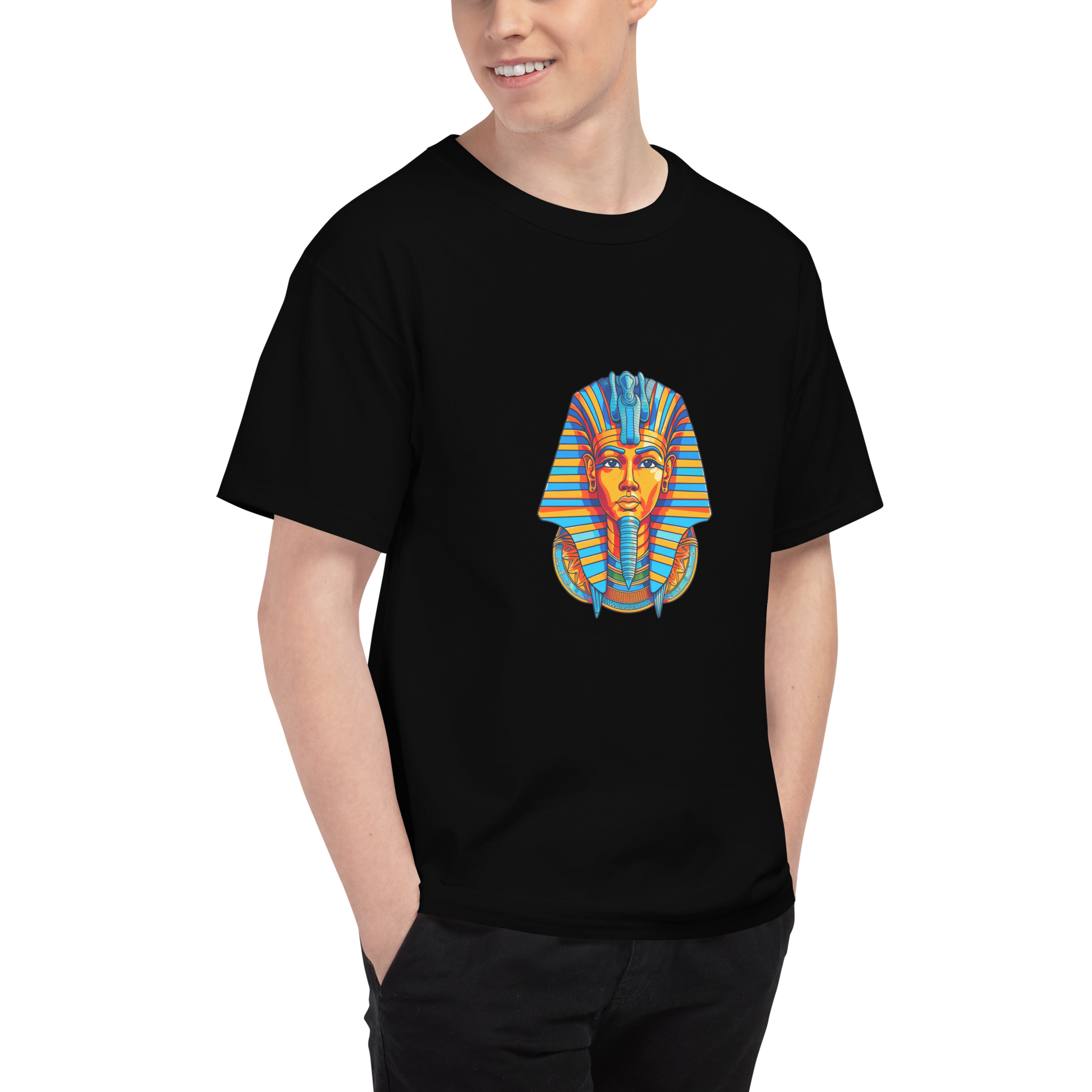 Men's Champion T-Shirt - Tutankhamun T-Shirt Refine Zone