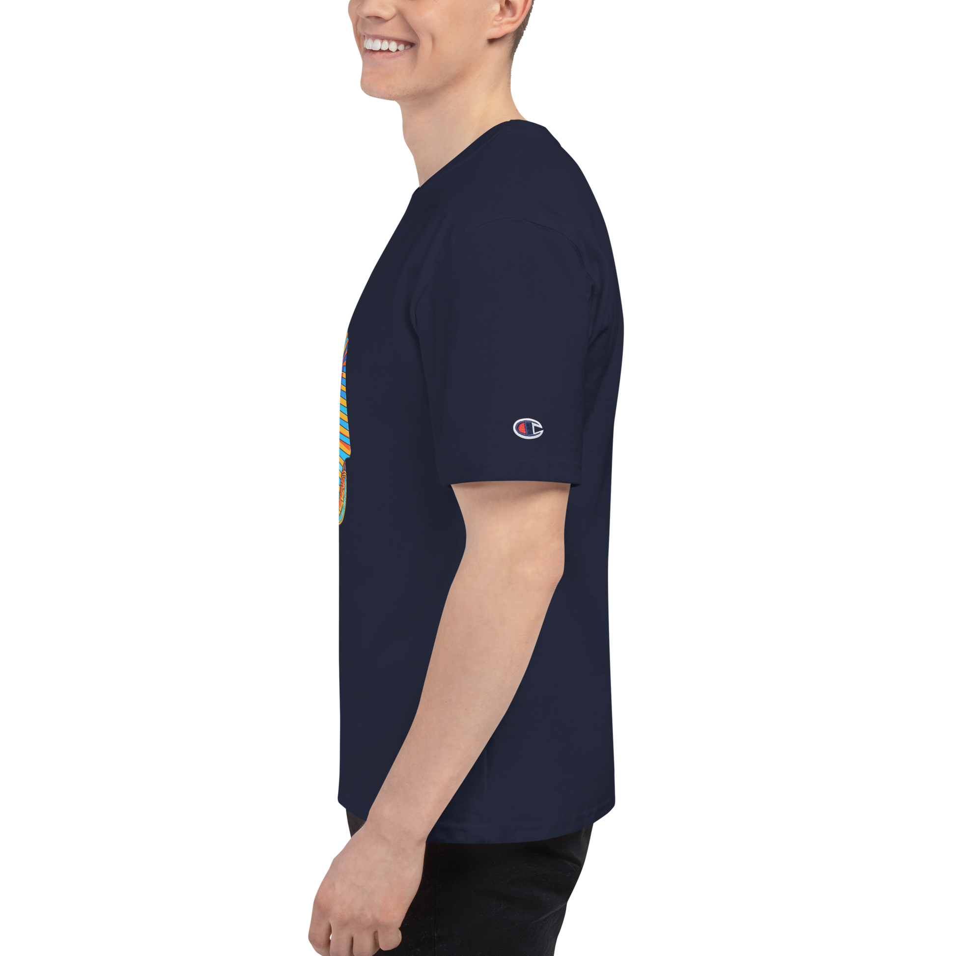 Men's Champion T-Shirt - Tutankhamun T-Shirt Refine Zone
