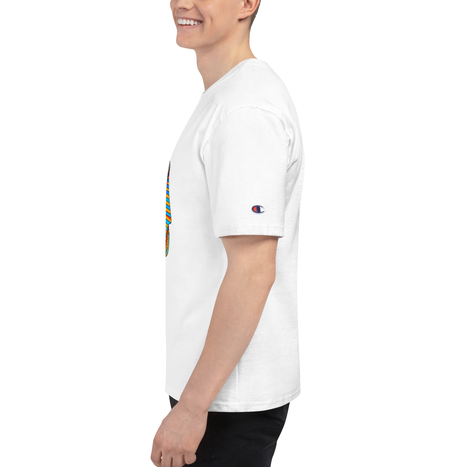 Men's Champion T-Shirt - Tutankhamun T-Shirt Refine Zone