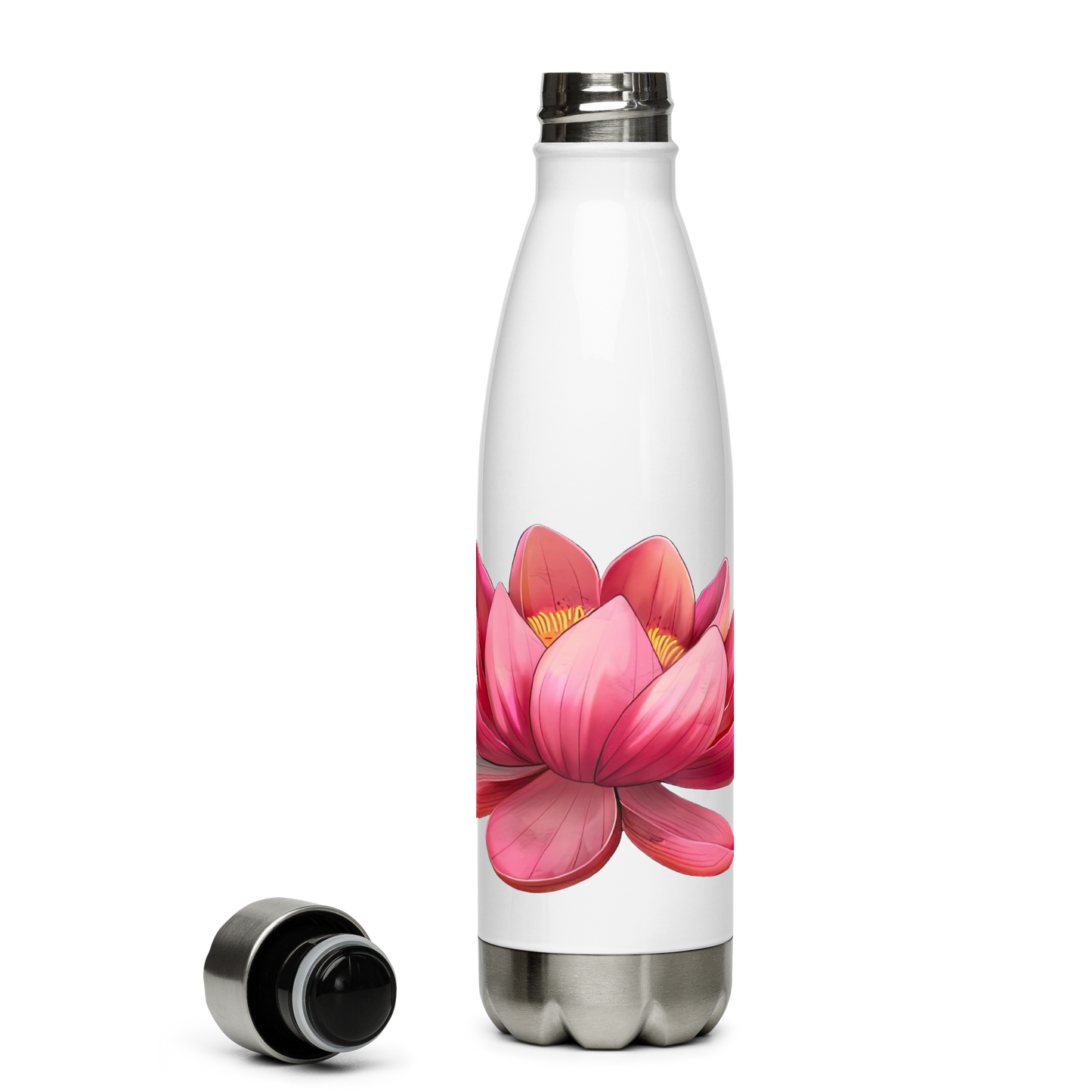 Stainless steel water bottle - Lotus Water Bottle Refine Zone