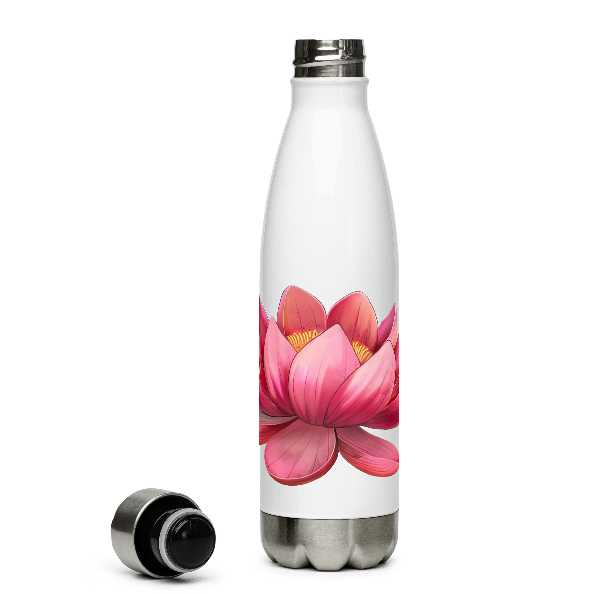 Stainless steel water bottle - Lotus Water Bottle Refine Zone