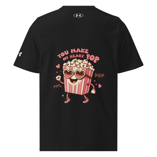 Under ArmourⓇ athletic t-shirt - Limited Edition - My Heart Pop - Back T-Shirt Refine Zone Black S