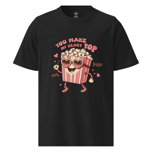 Under ArmourⓇ athletic t-shirt - Limited Edition - My Heart Pop - Front T-Shirt Refine Zone Black S