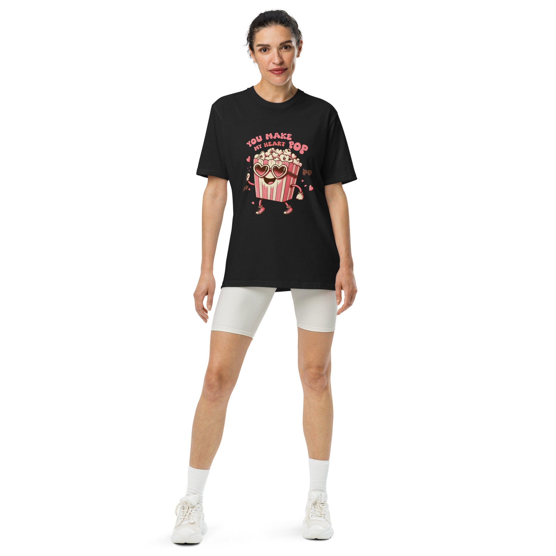 Under ArmourⓇ athletic t-shirt - Limited Edition - My Heart Pop - Front T-Shirt Refine Zone