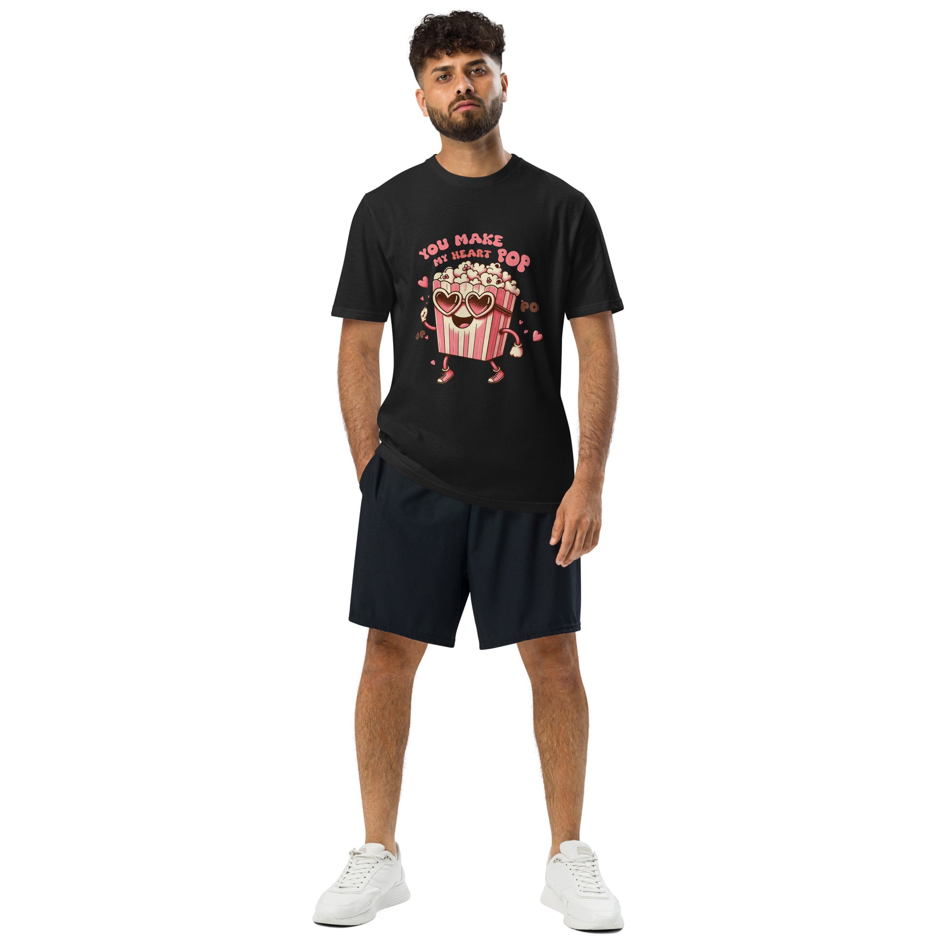 Under ArmourⓇ athletic t-shirt - Limited Edition - My Heart Pop - Front T-Shirt Refine Zone