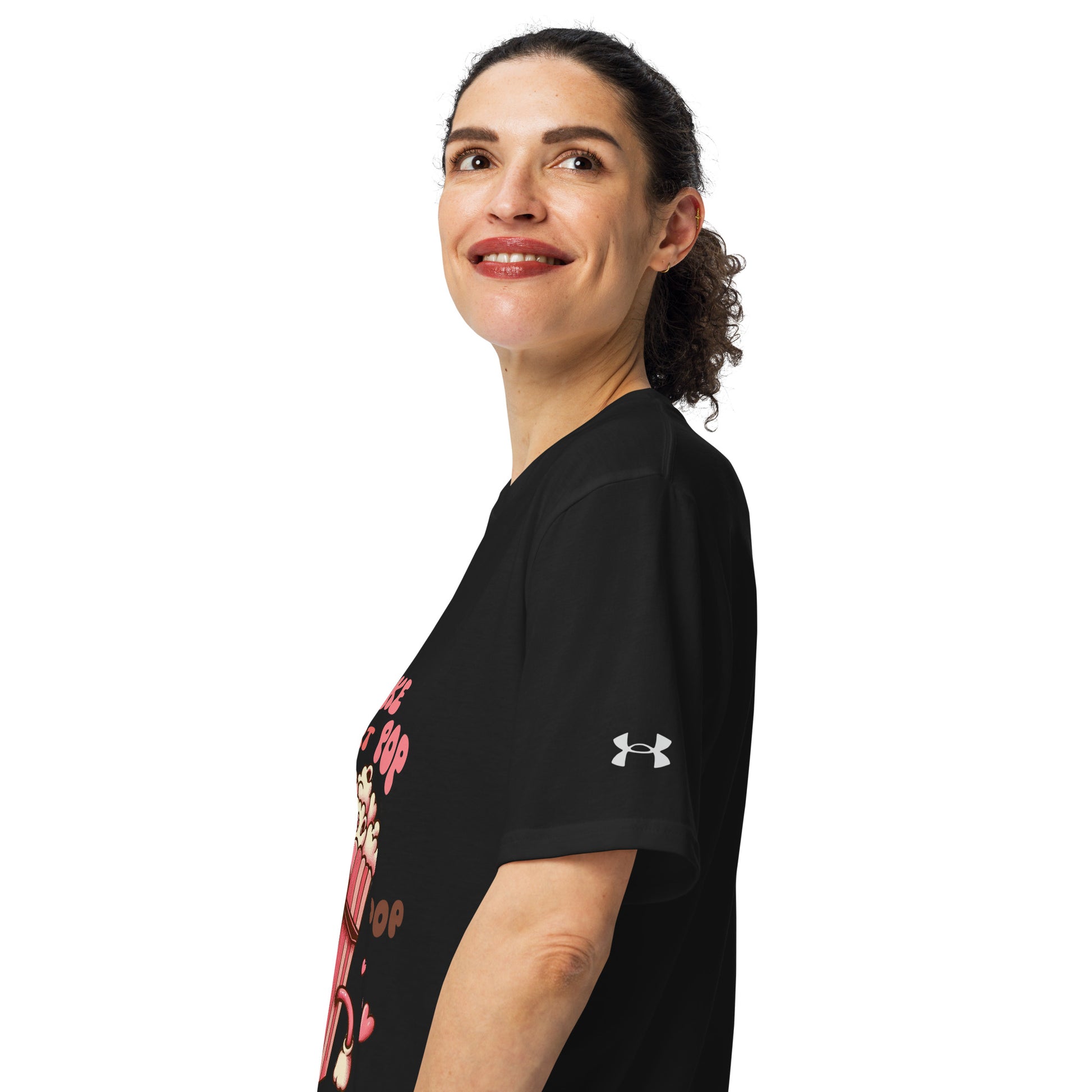 Under ArmourⓇ athletic t-shirt - Limited Edition - My Heart Pop - Front T-Shirt Refine Zone
