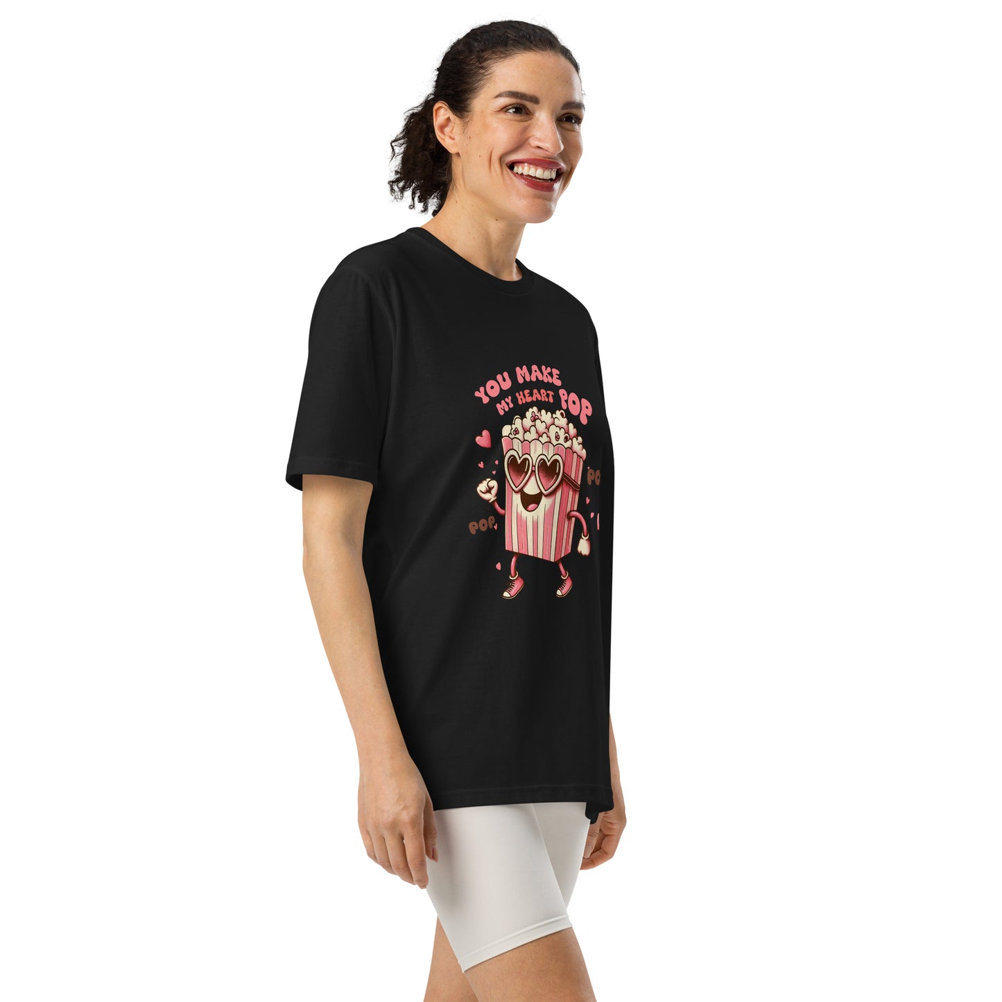 Under ArmourⓇ athletic t-shirt - Limited Edition - My Heart Pop - Front T-Shirt Refine Zone
