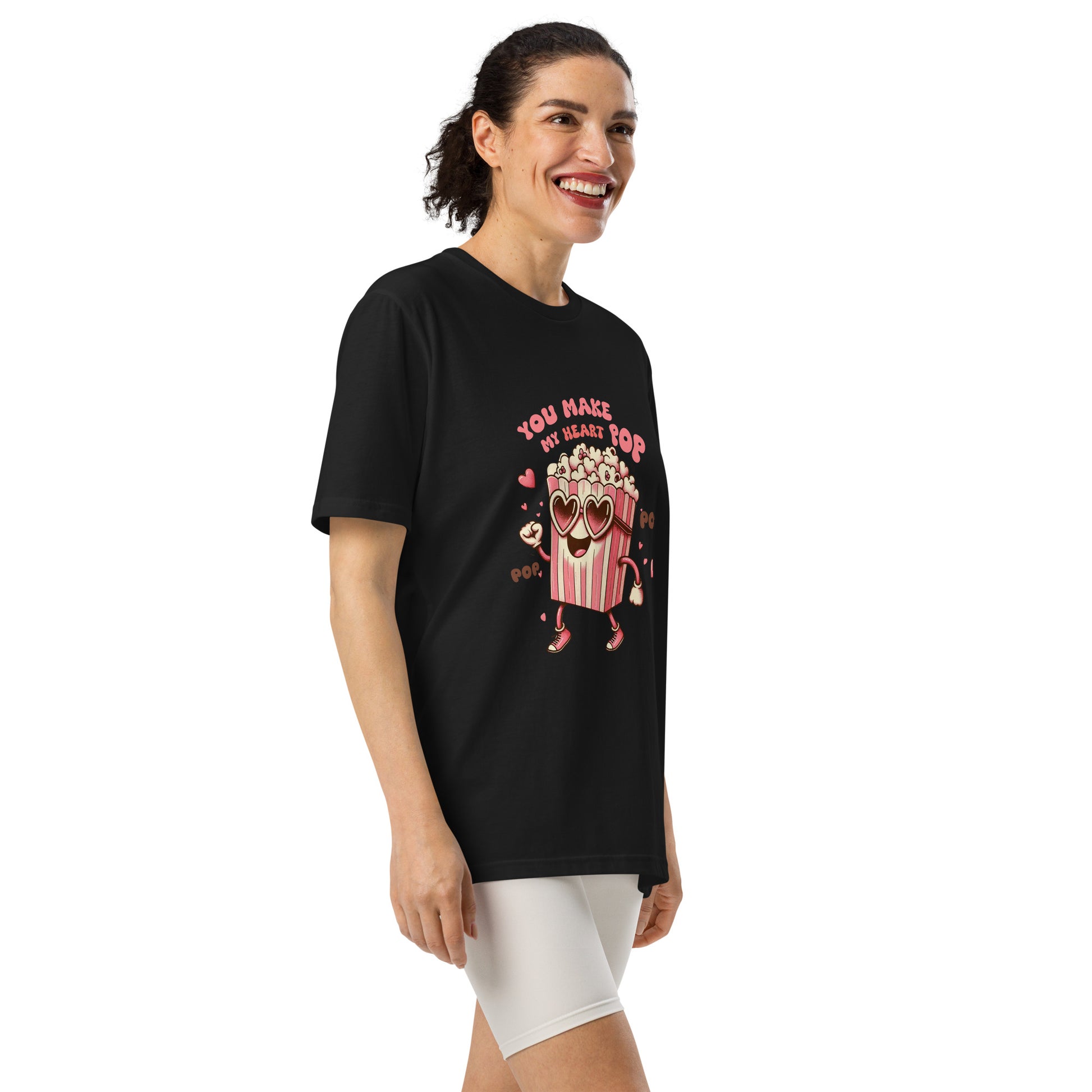 Under ArmourⓇ athletic t-shirt - Limited Edition - My Heart Pop - Front T-Shirt Refine Zone