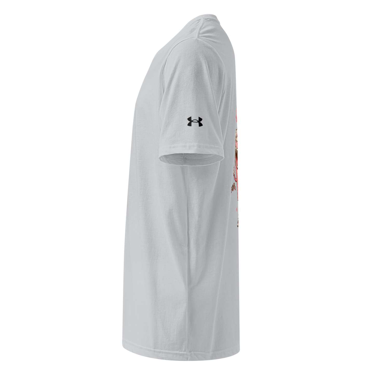 Under ArmourⓇ athletic t-shirt - Limited Edition - My Heart Pop - Back T-Shirt Refine Zone