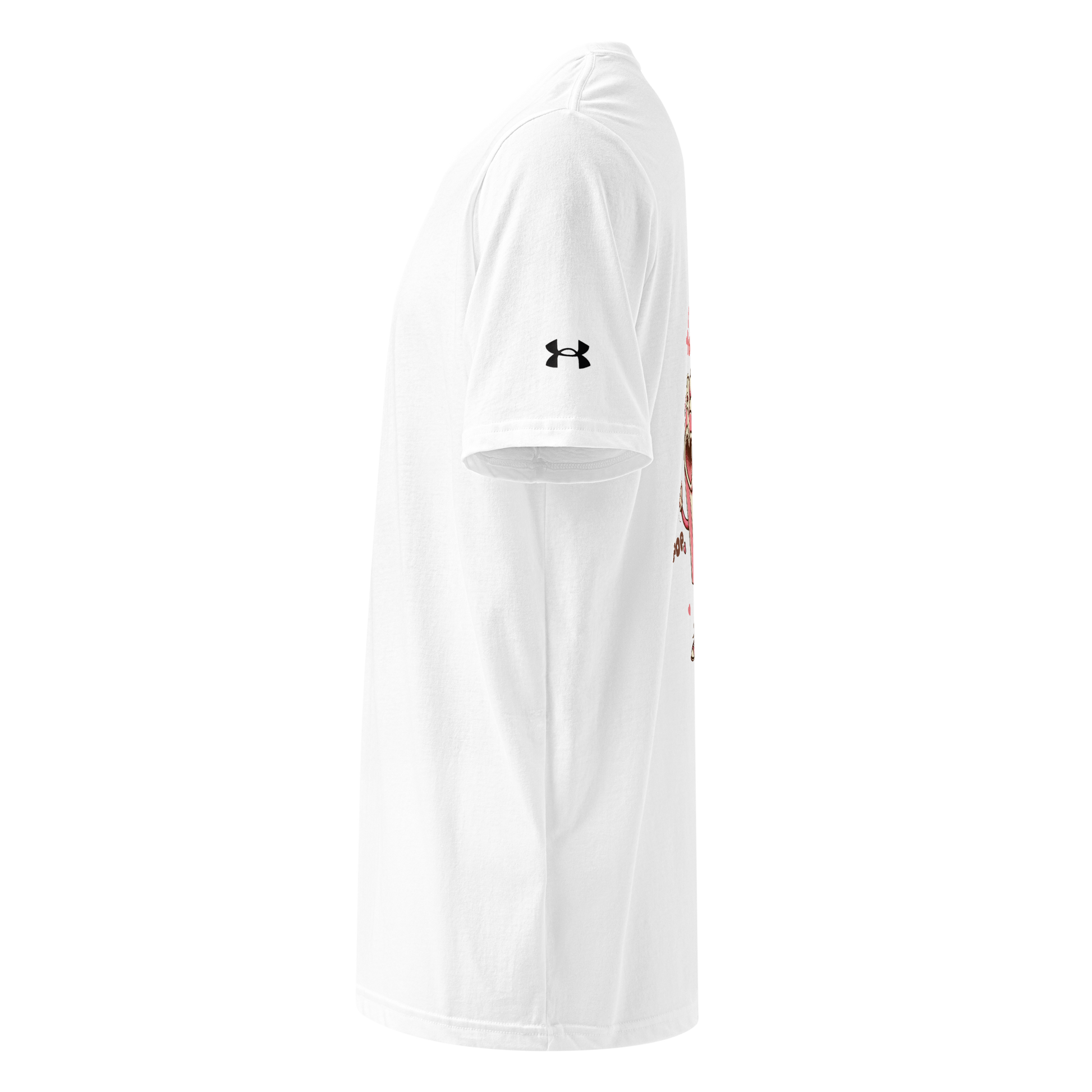 Under ArmourⓇ athletic t-shirt - Limited Edition - My Heart Pop - Back T-Shirt Refine Zone