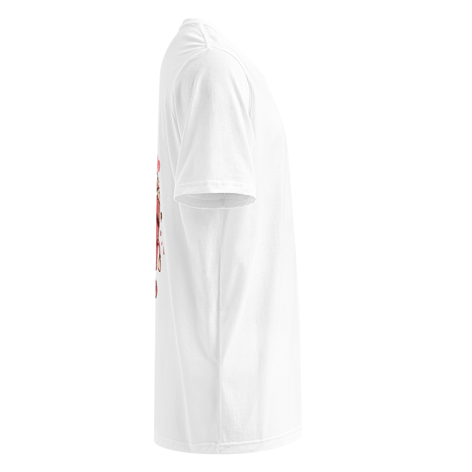 Under ArmourⓇ athletic t-shirt - Limited Edition - My Heart Pop - Back T-Shirt Refine Zone