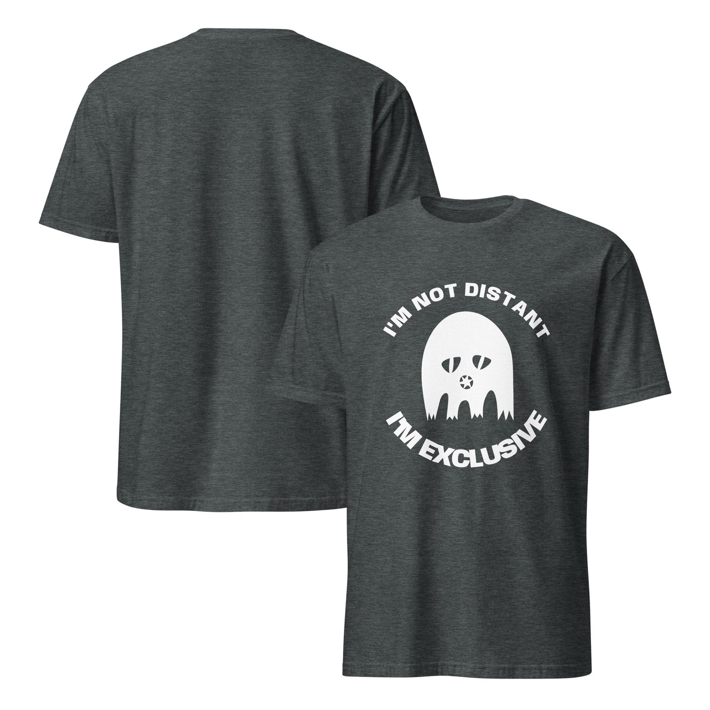 Short-Sleeve Unisex T-Shirt - Exclusive T-Shirt Refine Zone Dark Heather S