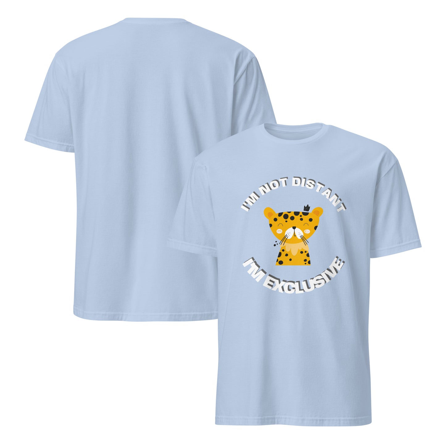 Short-Sleeve Unisex T-Shirt - Exclusive Leopard T-Shirt Refine Zone