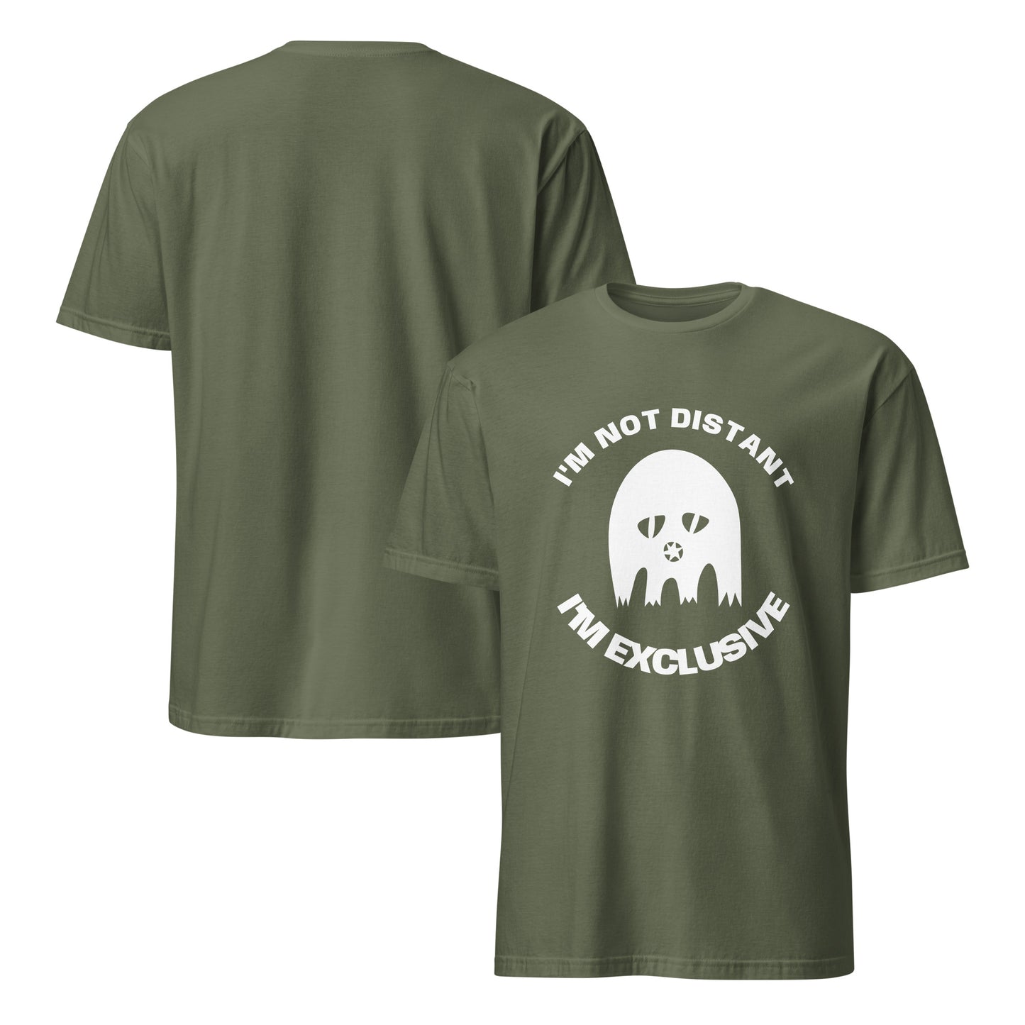 Short-Sleeve Unisex T-Shirt - Exclusive T-Shirt Refine Zone Military Green S