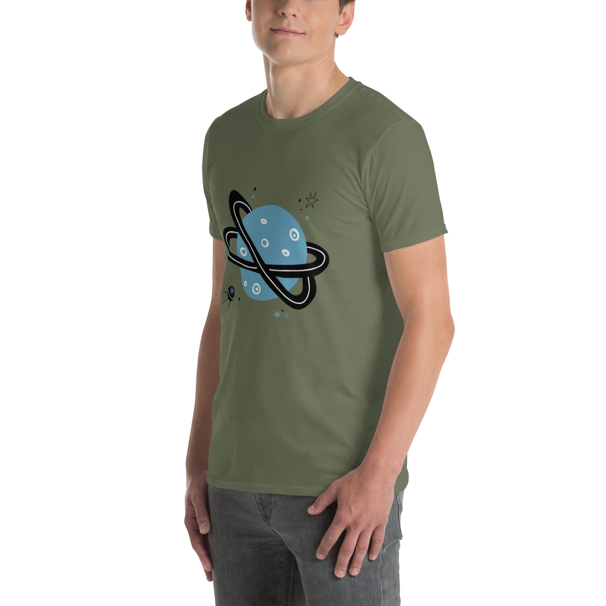 Short-Sleeve Unisex T-Shirt - Space T-Shirt Refine Zone