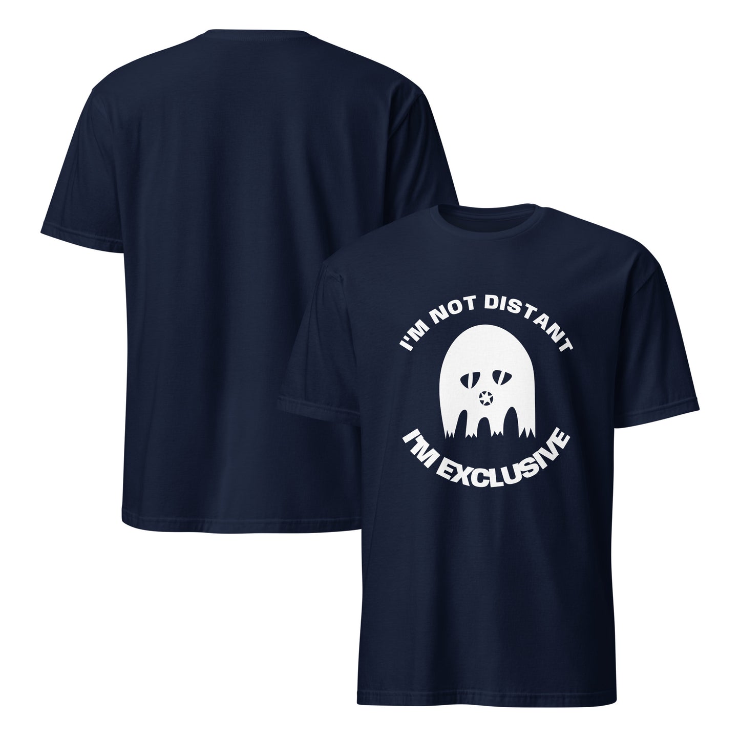 Short-Sleeve Unisex T-Shirt - Exclusive T-Shirt Refine Zone Navy S