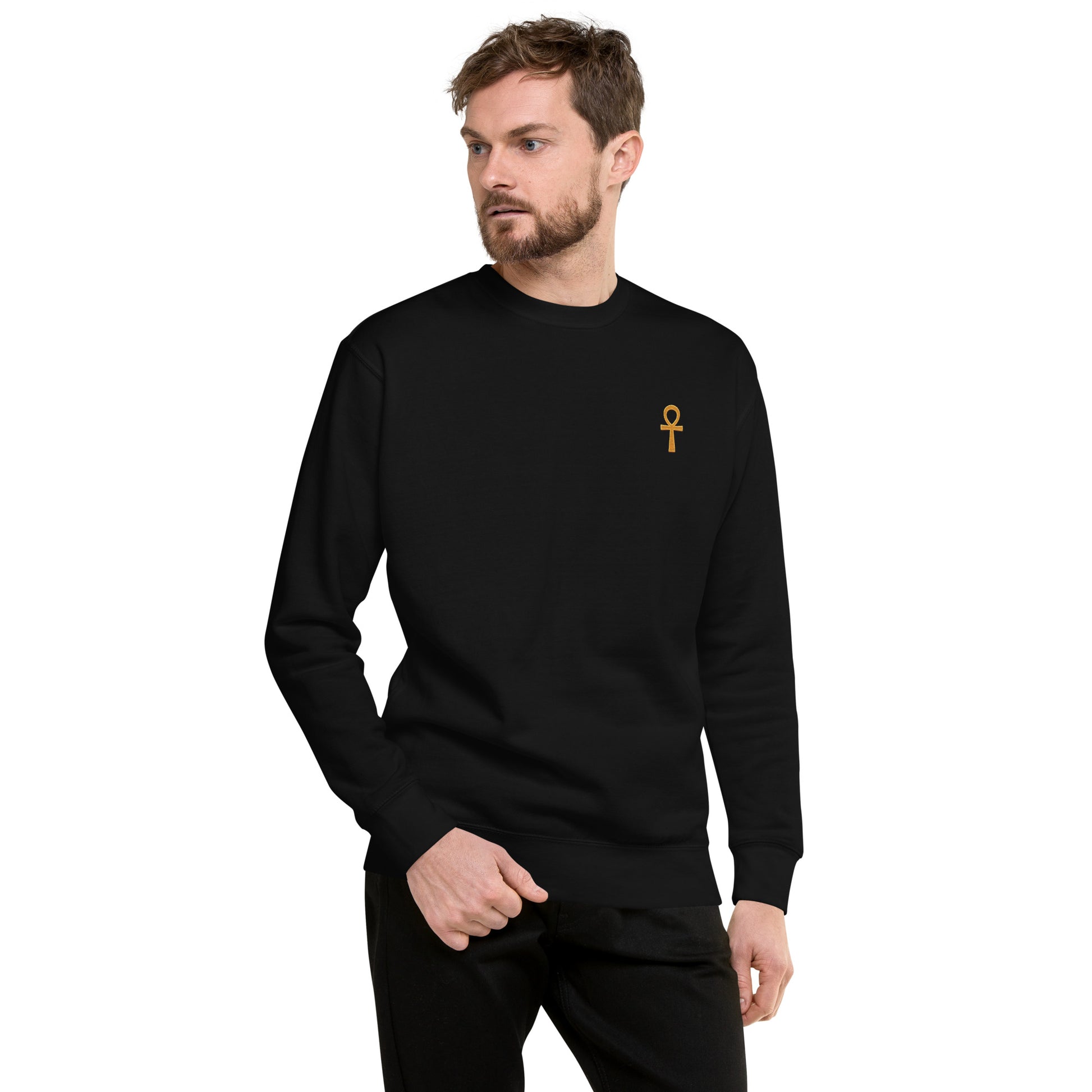 Unisex Premium Sweatshirt - Ankh Sweatshirt Refine Zone