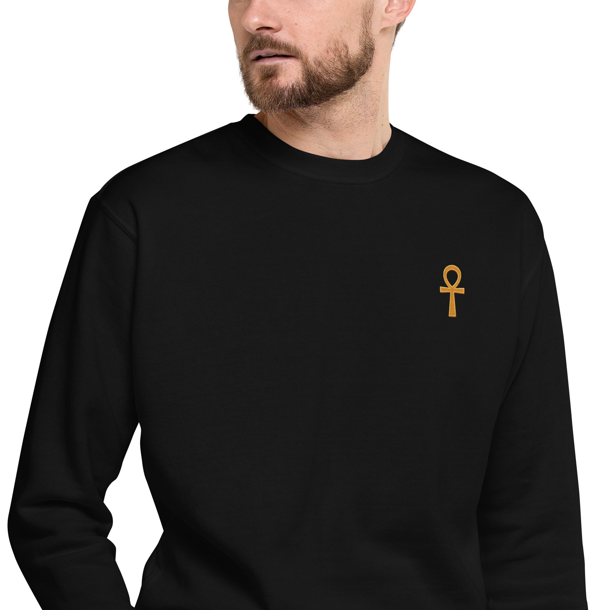 Unisex Premium Sweatshirt - Ankh Sweatshirt Refine Zone