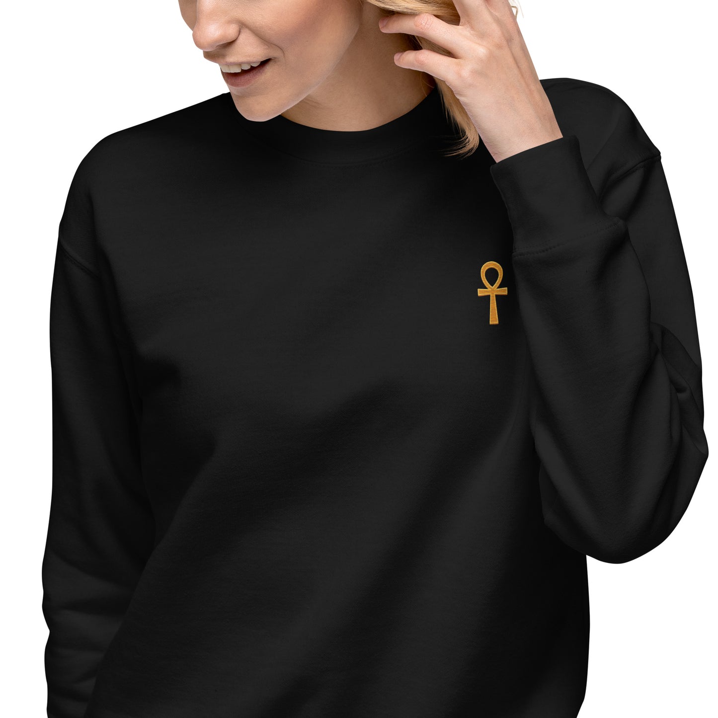 Unisex Premium Sweatshirt - Ankh Sweatshirt Refine Zone