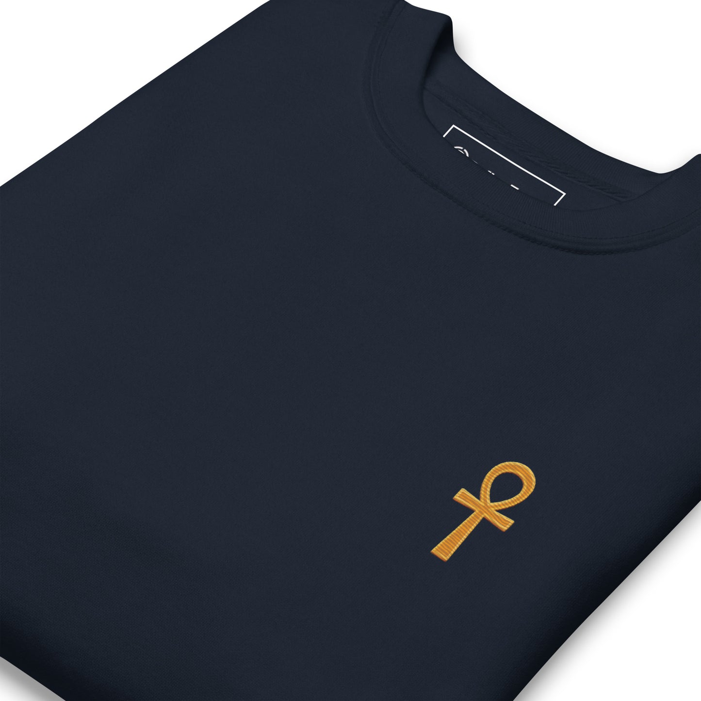 Unisex Premium Sweatshirt - Ankh Sweatshirt Refine Zone Navy Blazer S