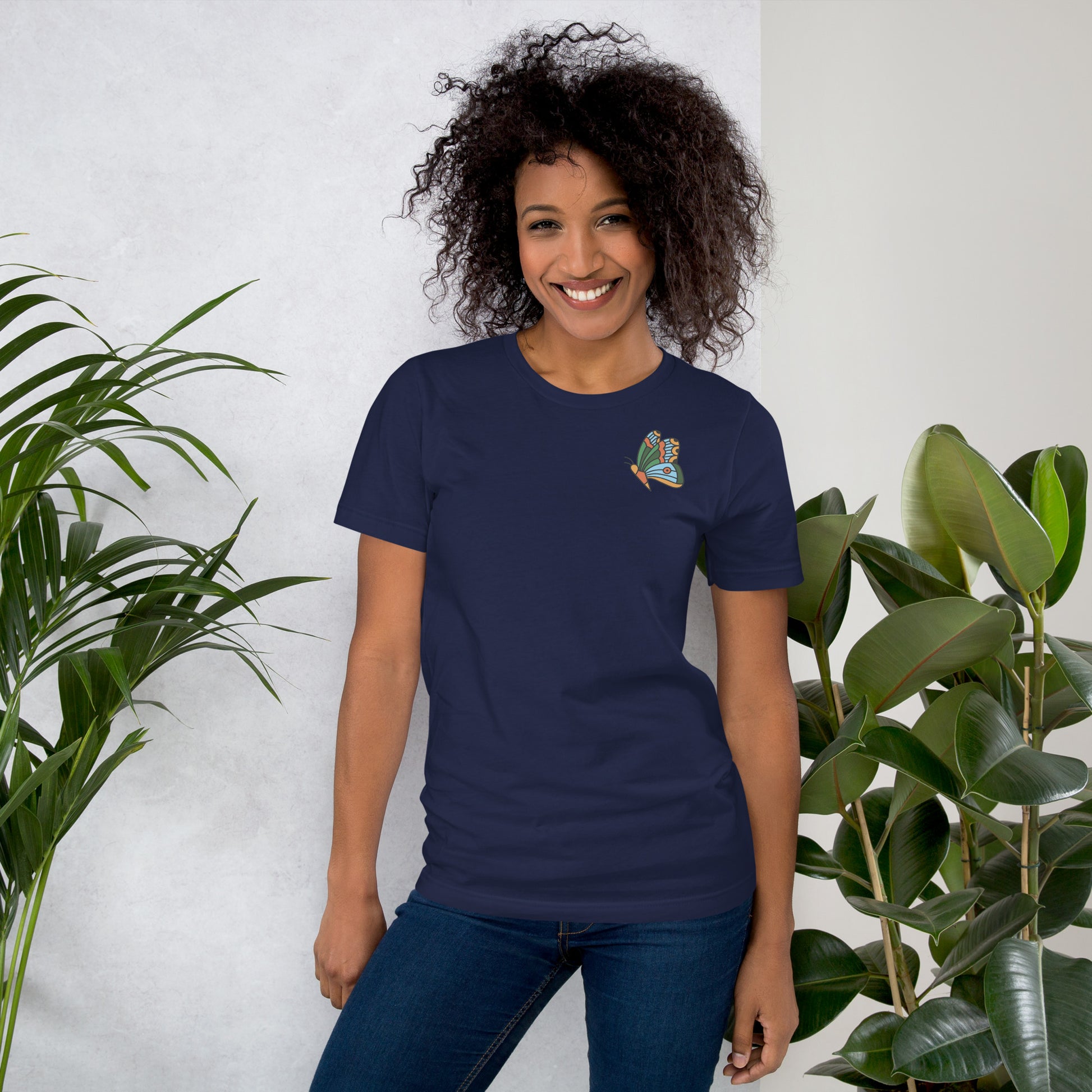 Ellie Butterfly Tattoo Tee for Women T-Shirt Refine Zone