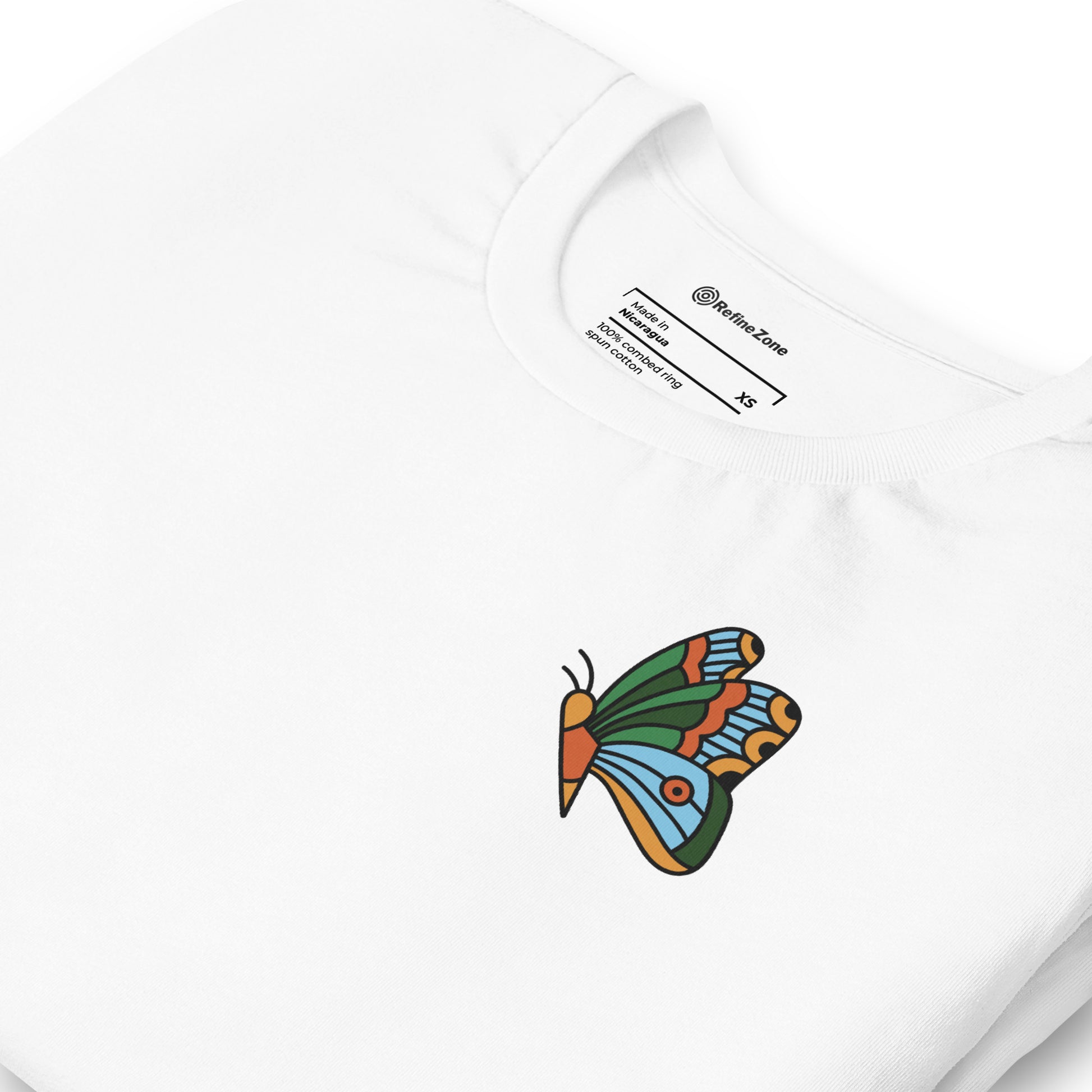 Ellie Butterfly Tattoo Tee for Women T-Shirt Refine Zone